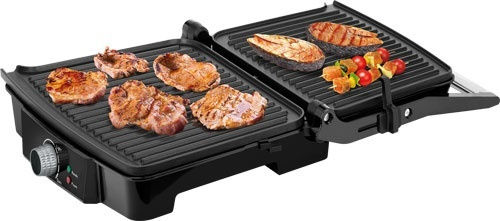 MPM Τοστιέρα Γκριλιέρα 2000W Inox