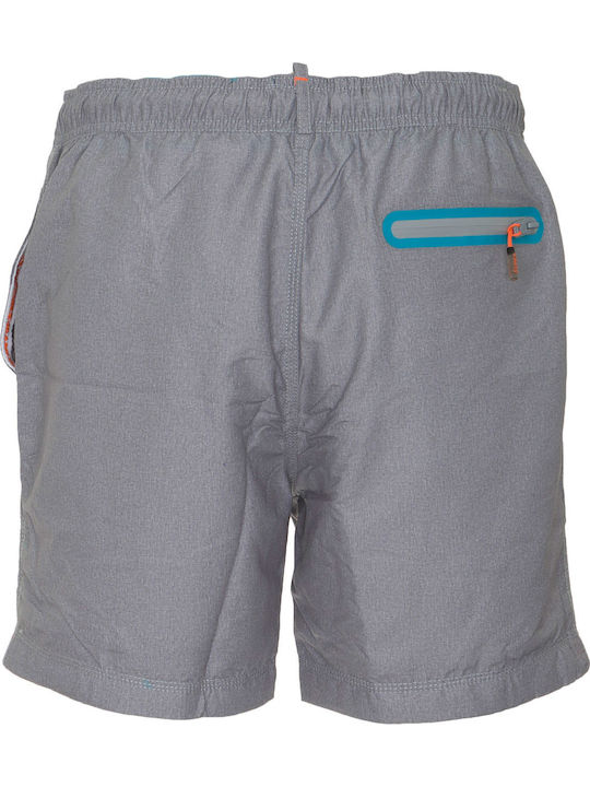 Men's Swimwear Shorts Gray with Patterns