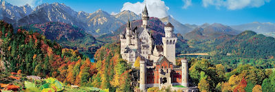 Panorama Neuschwanstein Puzzle 2D 1000 Pieces