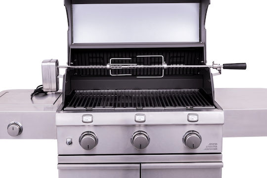 Char-Broil Ανοξείδωτη Σούβλα Ψησταριάς για Κοτόπουλο με Μοτέρ