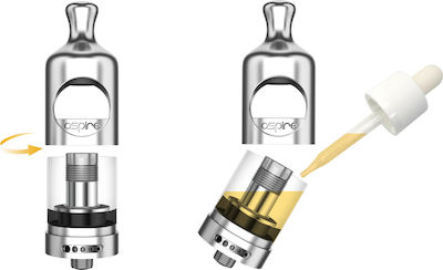 Aspire Nautilus 2 Atomizor pentru Țigări Electronice 2ml 22mm Negru