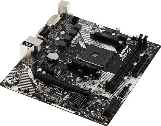 ASRock B450M HDV rev. 4.0 Motherboard Micro ATX με AMD AM4 Socket 90-MXB9N0-A0UAYZ