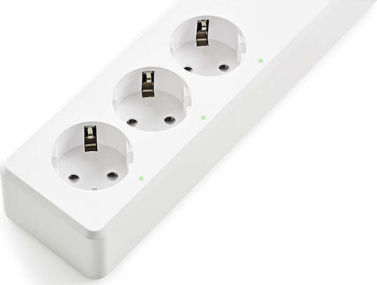 Nedis Smart Power Strip 3 Positions with 4 USB-A and Switch