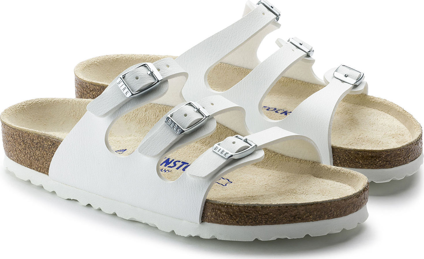 soft bed white birkenstocks