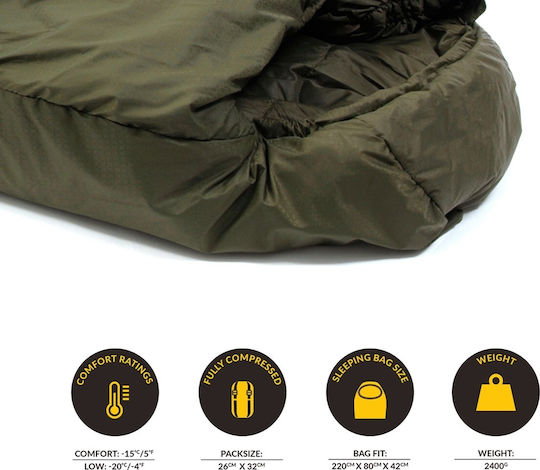 Snugpak Single Winter Sleeping Bag Softie Elite 5