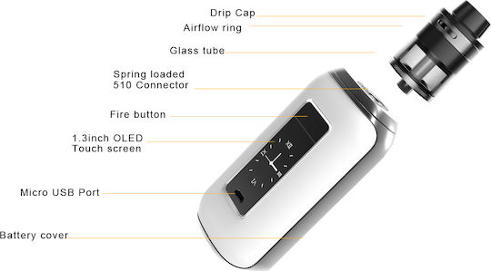 Aspire SkyStar Revvo Box Mod Kit 3.6ml Woodgrain