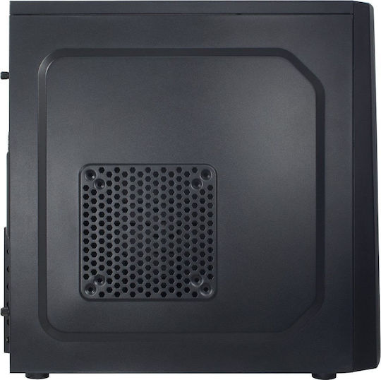 Inter-Tech B-48 Midi-Tower Computergehäuse Schwarz