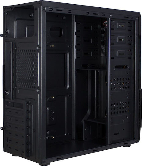 Inter-Tech B-42 Midi Tower Κουτί Υπολογιστή Μαύρο