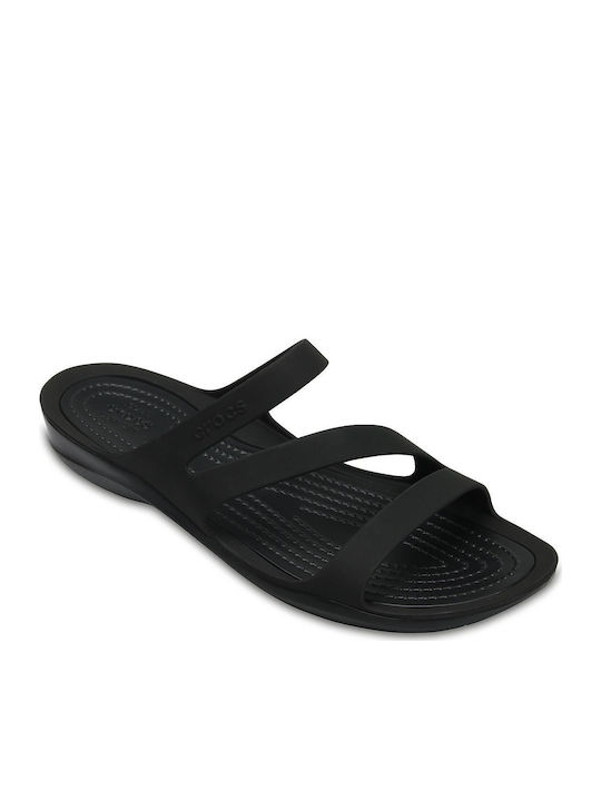 Crocs Swiftwater Σαγιονάρες σε στυλ Πέδιλα Μαύρες