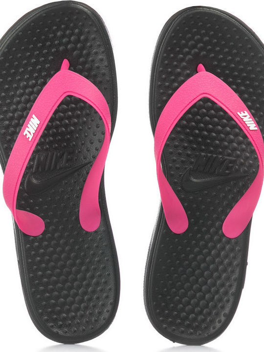 Solay Frauen Flip Flops in Fuchsie Farbe