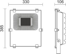 Spot Light Στεγανός Προβολέας LED 200W Ψυχρό Λευκό 6000K IP65