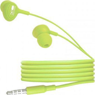 XO S6 In-ear Handsfree Headphones with Connector 3.5mm Green