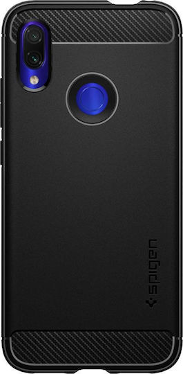 Spigen Rugged Armor Coperta din spate Silicon rezistent Negru (Redmi Note 7 / 7 Pro) S34CS26086