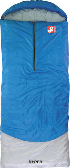 Grasshoppers Hyper Sleeping Bag Single 2 Season Grey/ Blue