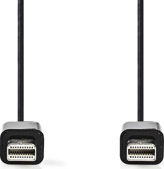 Nedis Kabel Mini-DisplayPort-Stecker - Mini-DisplayPort-Stecker 2m Schwarz (CCGP37500BK20)