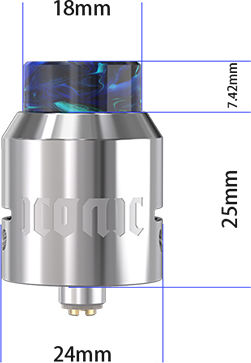 Vandy Vape iConic RDA 24mm Black