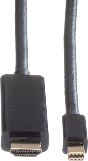 Roline Cable mini DisplayPort male - HDMI male 1m Black (11.04.5795)