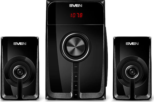 Sven MS-307 2.1 Wireless Speakers with Bluetooth 40W Black