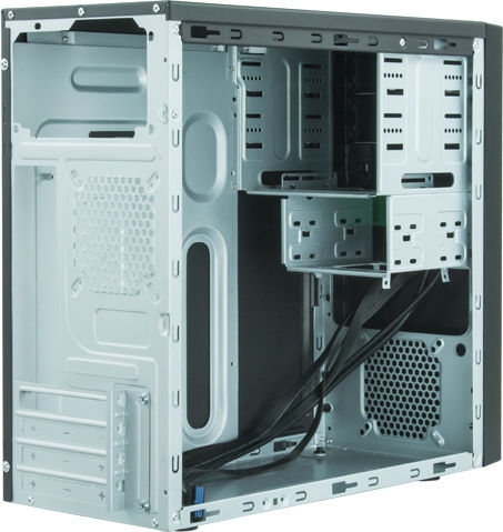 Chieftec HO-12B-350GPB Micro Tower Κουτί Υπολογιστή Μαύρο