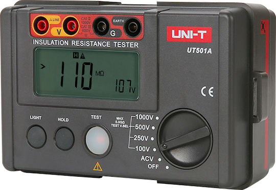 Uni-T UT501A Ψηφιακός Μετρητής Μόνωσης