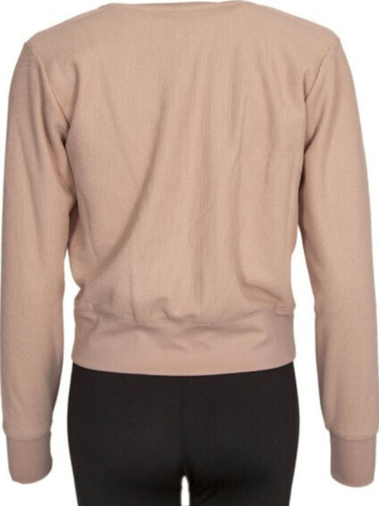 Rochester Κοντό Γυναικείο Bomber Jacket Ροζ