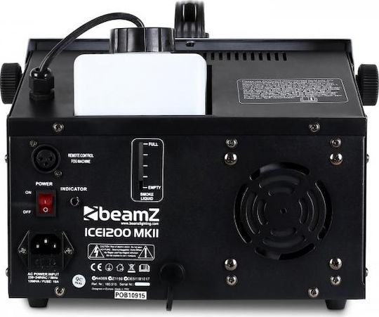 BeamZPro ICE1200 MKII Μηχανή Καπνού 1200W με Ενσύρματο Χειριστήριο