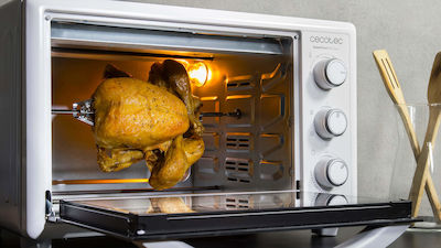 Cecotec Bake & Toast 690 Gyro Ηλεκτρικό Φουρνάκι 30lt Χωρίς Εστίες