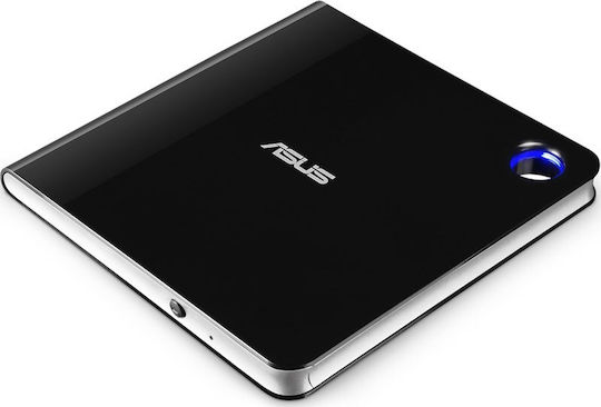 Asus SBW-06D5H-U External Blu-Ray/DVD/CD Recorder for Desktop / Laptop Black