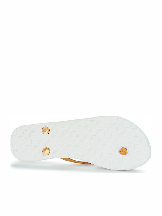 Portofino II Women's Flip Flops Gold