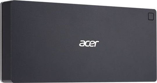 Acer USB-C Docking Station με HDMI/DisplayPort 4K PD Ethernet και σύνδεση 2 Οθονών Μαύρο (NP.DCK11.01N)