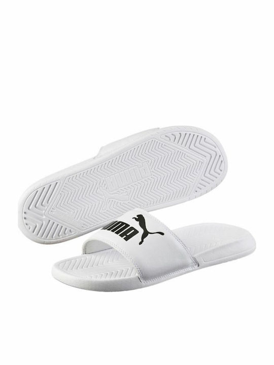 Puma Slides σε Λευκό Χρώμα