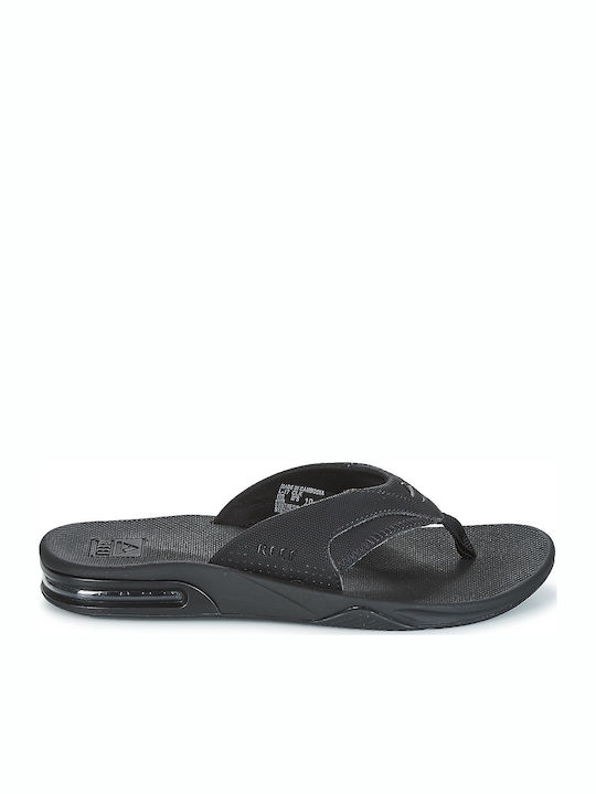 Fanning Men's Flip Flops Black