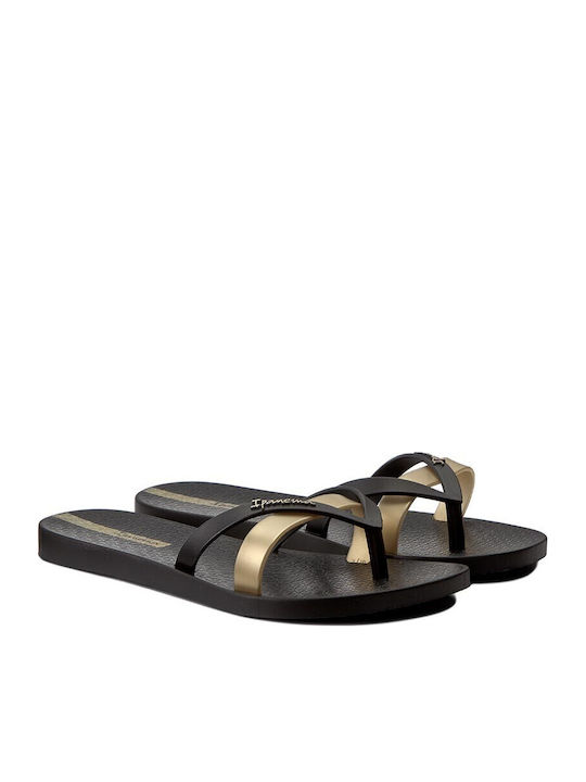 Kirei Frauen Flip Flops in Gold Farbe