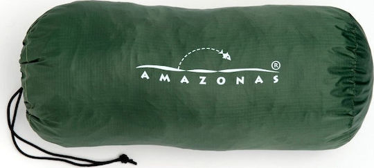 Amazonas Αδιάβροχο Προστατευτικό Κάλυμμα Ξαπλώστρας 400x135x395εκ. σε Πράσινο Χρώμα