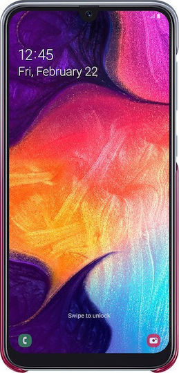 Samsung Back Cover Σιλικόνης Ροζ (Galaxy A50)