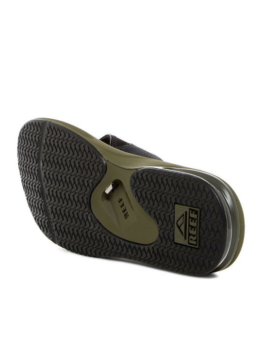 Fanning Men's Flip Flops Black