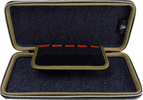 Hori Alumi Case Πλαστική Θήκη Μεταφοράς Zelda Breath of the Wild για Κονσόλα Switch Μαύρη