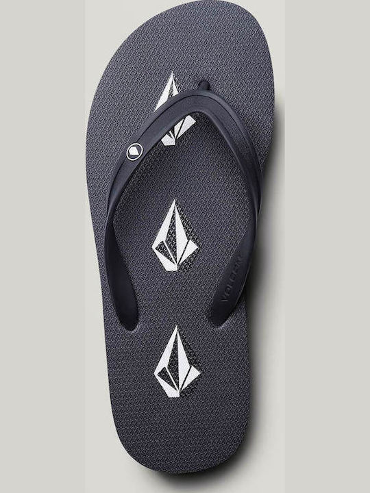 Rocker 2 Slapi Bărbați Flip Flops Negri