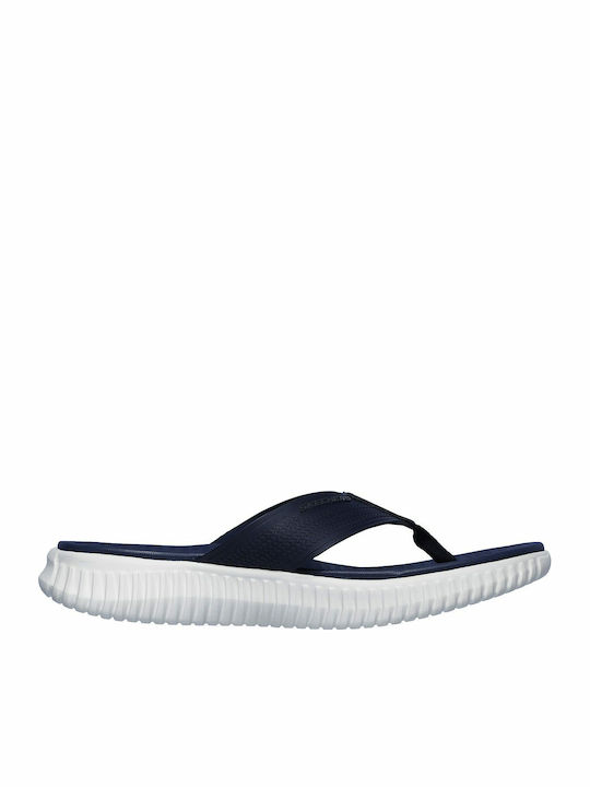 Skechers Elite Flex Coastal Mist NAVY Men's Flip Flops Blue