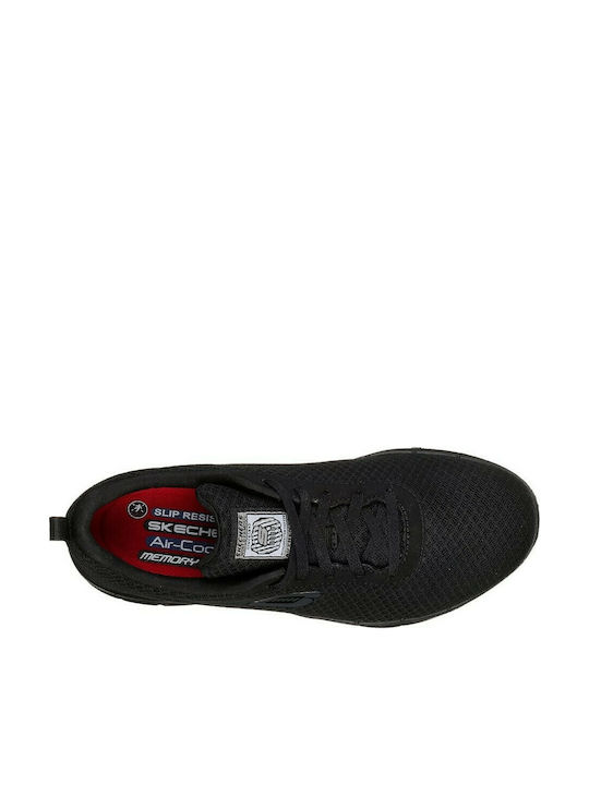 Skechers Ghenter-Bronaugh Low Work Black with Certification SR
