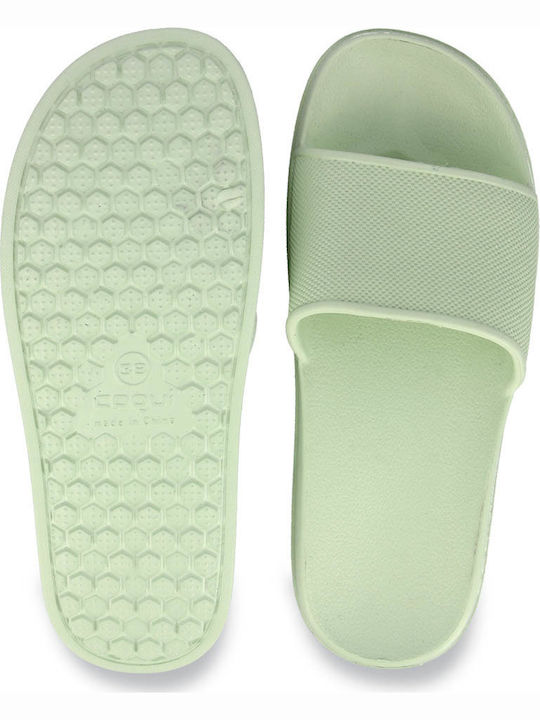 Coqui Tora 7082 Frauen Flip Flops in Grün Farbe7082-100-5900