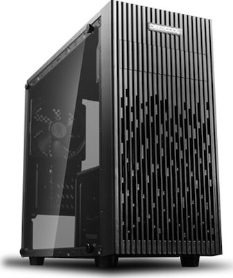 Deepcool Matrexx 30 Mini Tower Κουτί Υπολογιστή με Πλαϊνό Παράθυρο Μαύρο