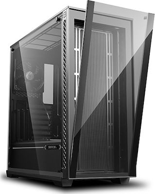 Deepcool Matrexx 70 Gaming Midi Tower Κουτί Υπολογιστή με Πλαϊνό Παράθυρο Μαύρο
