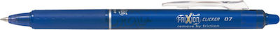 Pilot FriXion Ball Clicker Stift Gel 0.7mm mit Blau Tinte