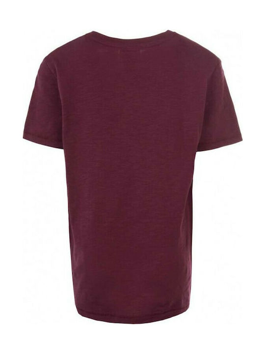 Funky Buddha Tricou pentru copii Burgundy