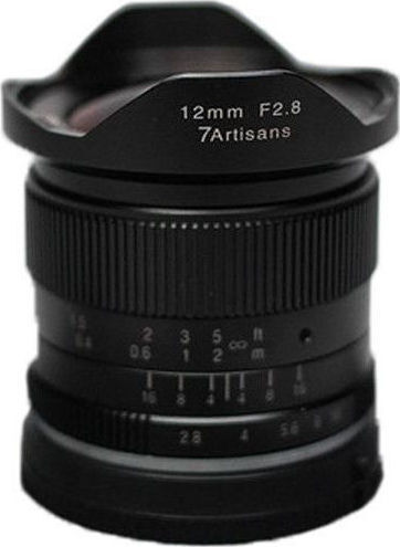 7artisans Crop Kameraobjektiv 12mm f/2.8 Photoelectric Weitwinkel für Micro Four Thirds (MFT) Mount