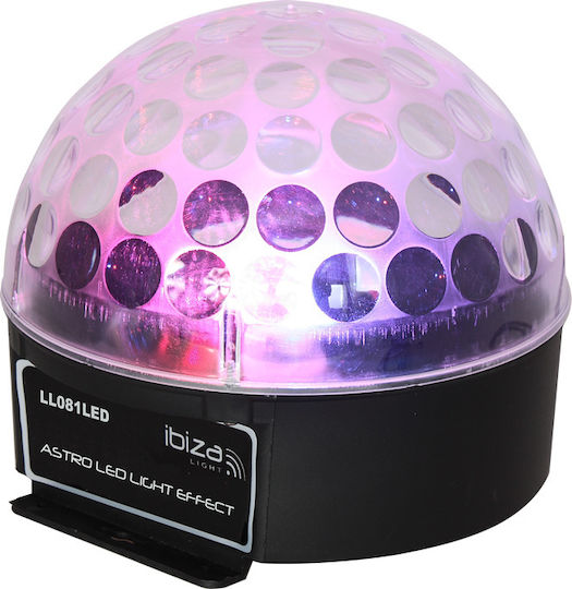 Ibiza Sound Φωτιστικό Astro 1 LED RGB Party Light