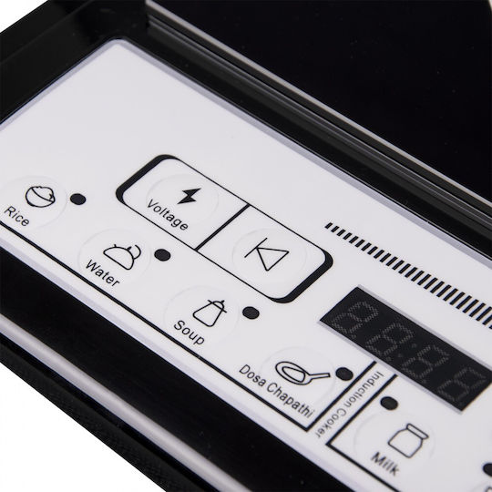 Sapir SP-1445-QG Индукционен Еднокорпусен Черен Горелка