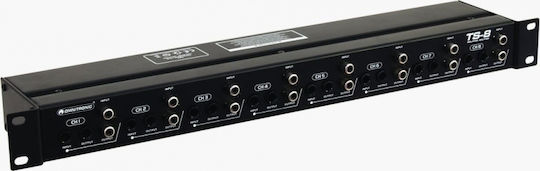 Omnitronic Isolator/Amplifier DMX Splitter για Κονσόλα Φωτισμού με Τοποθέτηση Rack