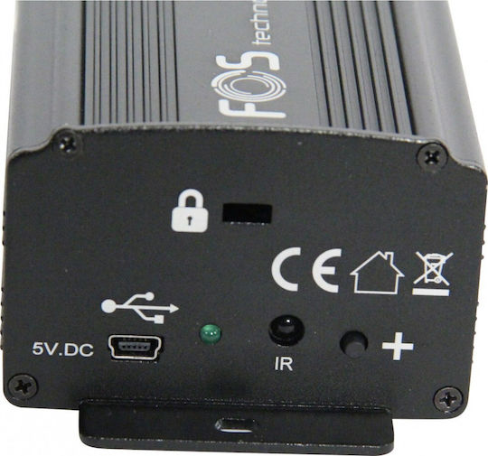 Fos Technologies FORTIUS PRO-1024 Interface για Κονσόλα Φωτισμού με 1024 Κανάλια Ελέγχου / 2 Εισόδους XLR Συμβατό Λειτουργικό MacOS / Windows
